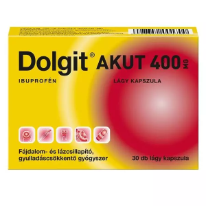 Dolgit Akut 400 mg lágy kapszula (30.0 db)