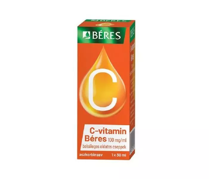 C-vitamin Béres 100 mg/ml bels.oldatos cseppek (30.0 ml)
