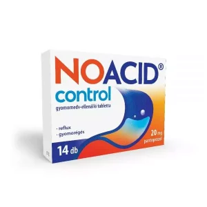 Noacid Control 20 mg gyomornedv ellenálló tabletta (14.0 db)