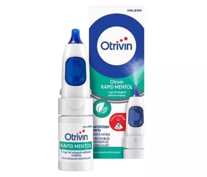 Otrivin Rapid Mentol 1mg/ml adag. old. orrspr. oldalir. (10.0 ml)