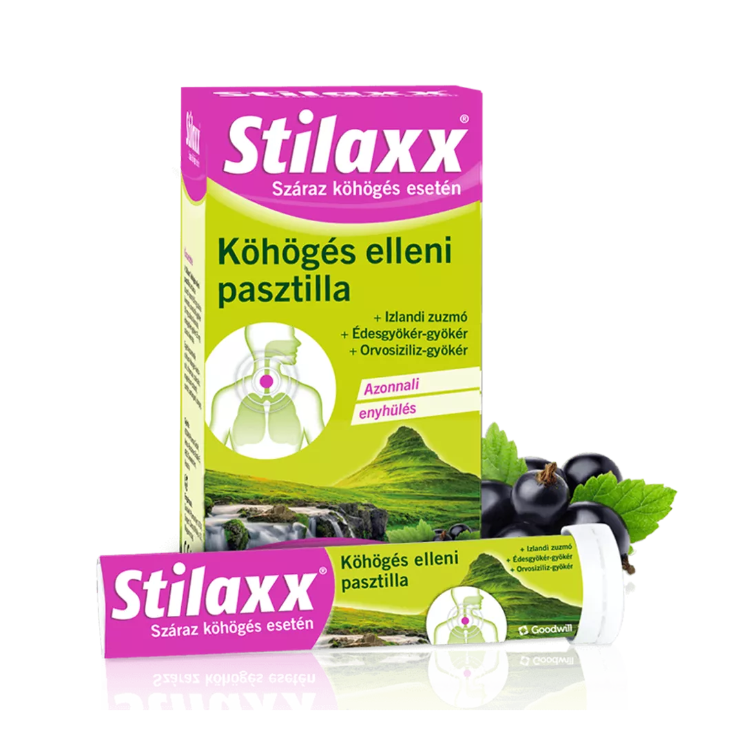 Stilaxx pasztilla köhögés ellen (28.0 db)