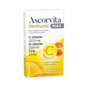 Ascorvita Immuno MAX bevont tabletta (30.0 db)
