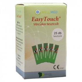 Wellmed ET GC-hez vércukor tesztcsík (25.0 db)