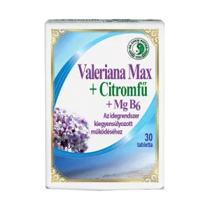 Valeriana MAX+citromfű+B6 tabletta DR.CHEN (30.0 db)