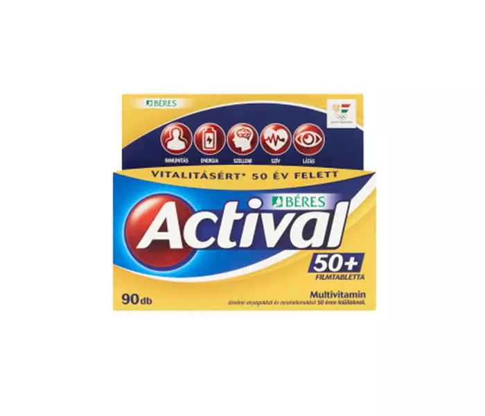 Actival 50+ filmtabletta (90.0 db)