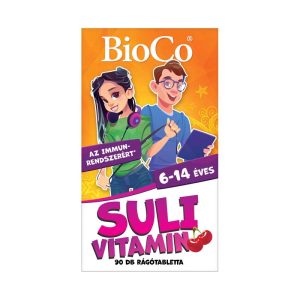 BioCo Suli vitamin rágótabletta cseresznye (90.0 db)