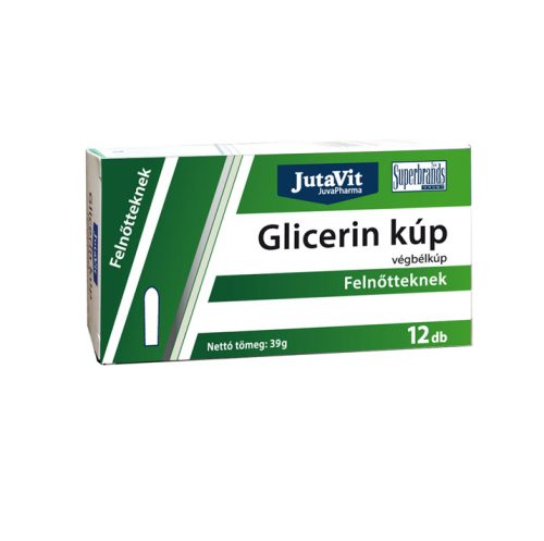 Jutavit Glicerin végbélkúp Felnőtteknek (12.0 db)