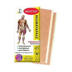 Motto rheumatapasz bőrbarát sárga (2.0 db)