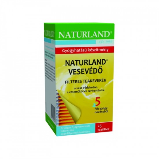 Naturland vesevédő tea filteres (25.0 db)