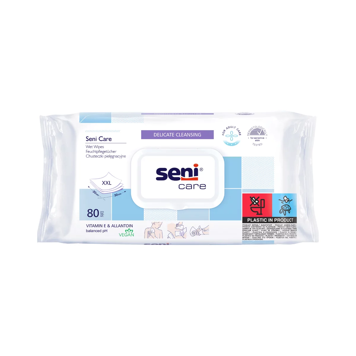 Seni Care nedves törlőkendő (80.0 db)