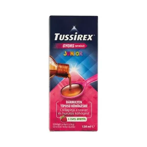 Tussirex Junior szirup köhögésre (120.0 ml)